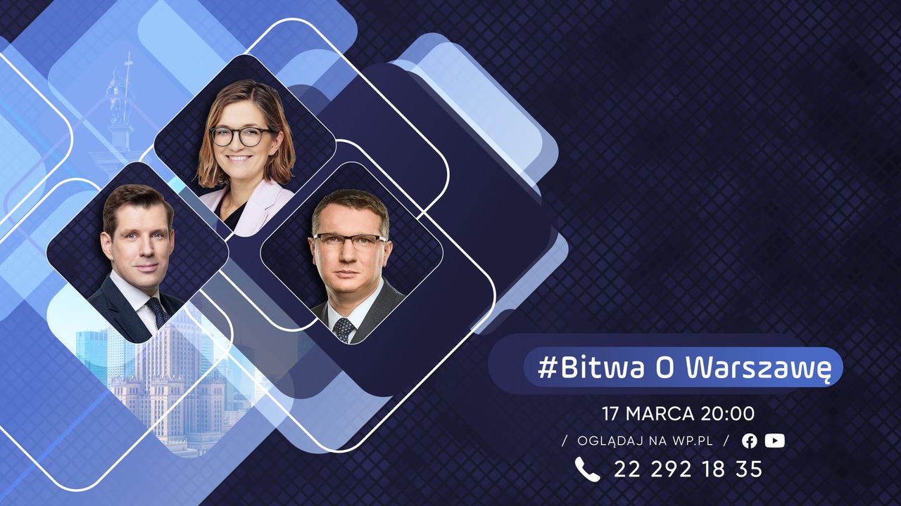 #BitwaOWarszawę. Kandydaci w przedwyborczej debacie Wirtualnej Polski