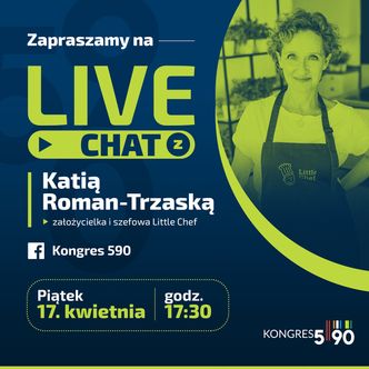 Studio Kongres590 – "Gotowanie to moja pasja, pomaganie to misja".