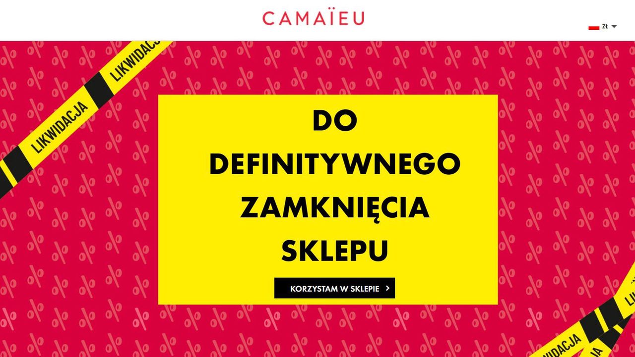 Wrocław. Sieć Camaieu znika z Polski. Czas na ostatnie zakupy