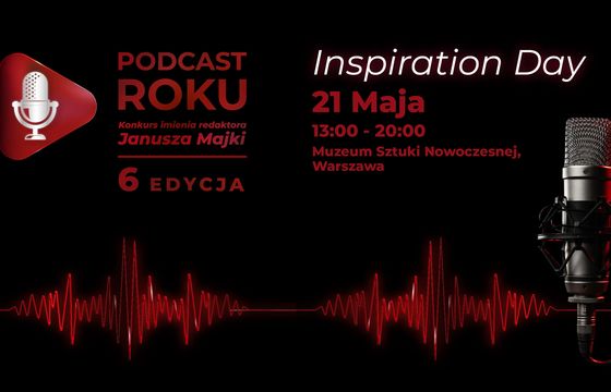 Twórcy konkursu Podcast Roku zapraszają na Inspiration Day