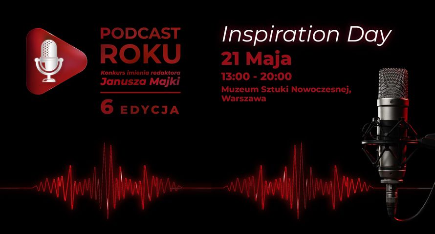Twórcy konkursu Podcast Roku zapraszają na Inspiration Day