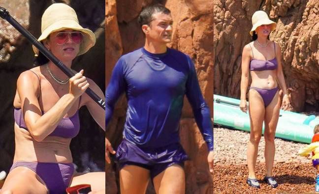 Katy Perry i Orlando Bloom na wakacjach w St. Tropez