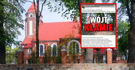 Awantura o kościelne dzwony. Mieszkaniec ostro odpowiada wójtowi