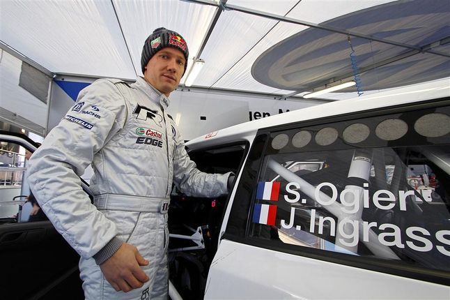 Sebastien Ogier był szybki, nawet za szybki...