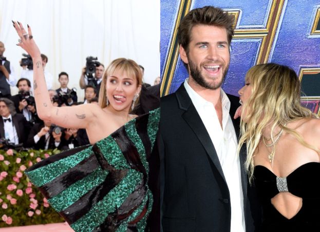 Liam Hemsworth rzucił Miley Cyrus przez jej "DZIECINNE ZACHOWANIE"? "Zaczęła lizać go po twarzy, gdy zobaczyła kamerę"