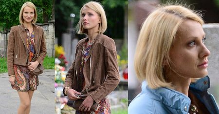 Joanna Moro jako "Blondynka"! ZDJĘCIA Z PLANU!