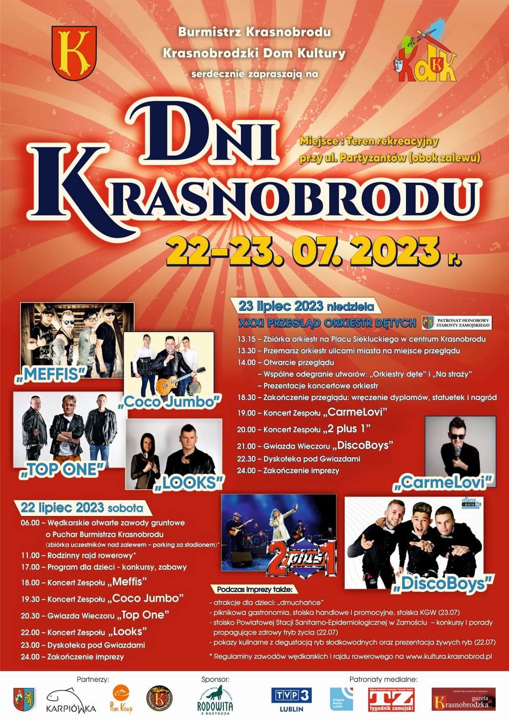 Plakat Dni Krasnobrodu