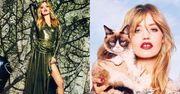 Georgia May Jagger pozuje z... Grumpy Catem
