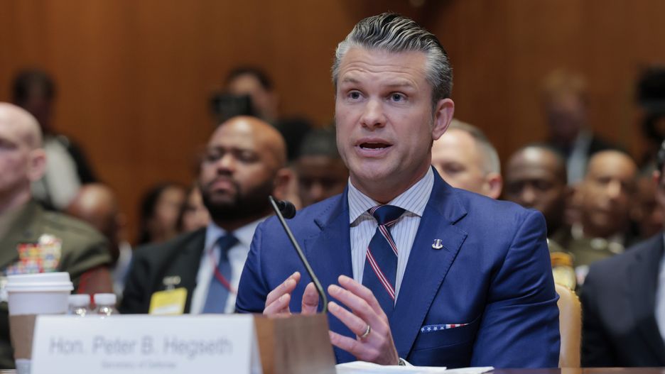 WASHINGTON, DC - JUNE 11: U.S. Defense Secretary Pete Hegseth testifies during a hearing before the Senate Appropriations Committee in the Dirksen Senate Office Building on June 11, 2025 in Washington, DC. The Senate Appropriations Subcommittee on Defense met with Department of Defense officials to discuss U.S. President Donald Trump’s fiscal year 2026 budget request. (Photo by Anna Moneymaker/Getty Images)
