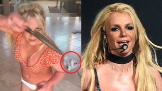 Taniec Britney Spears z NOŻAMI przeraził jej fanów. Apelują, by ODEBRAĆ JEJ PSY! "Biegają przestraszone. Trzeba je ocalić"