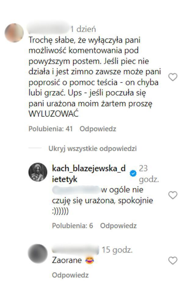 Krytyczne komentarze