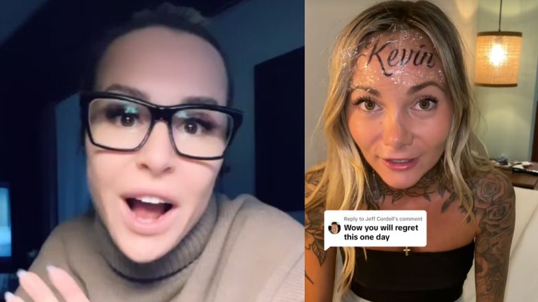 Blanka Lipińska komentuje tatuaż, który tiktokerka zrobiła sobie na czole