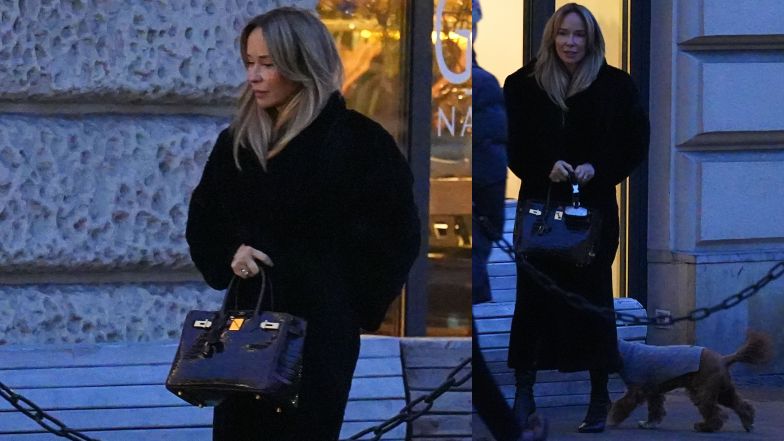 Joanna Przetakiewicz z torebką za 200 tysięcy złotych