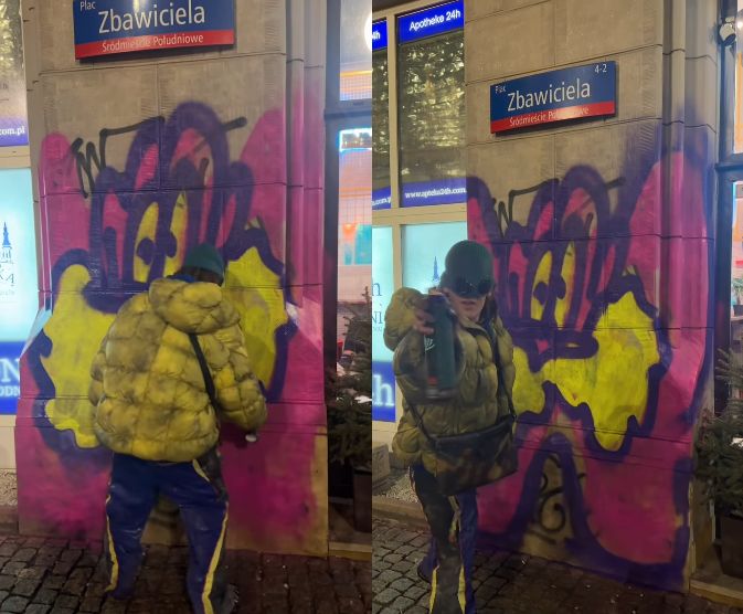 Tomasz Kammel nagrał "domorosłego artystę" w Warszawie