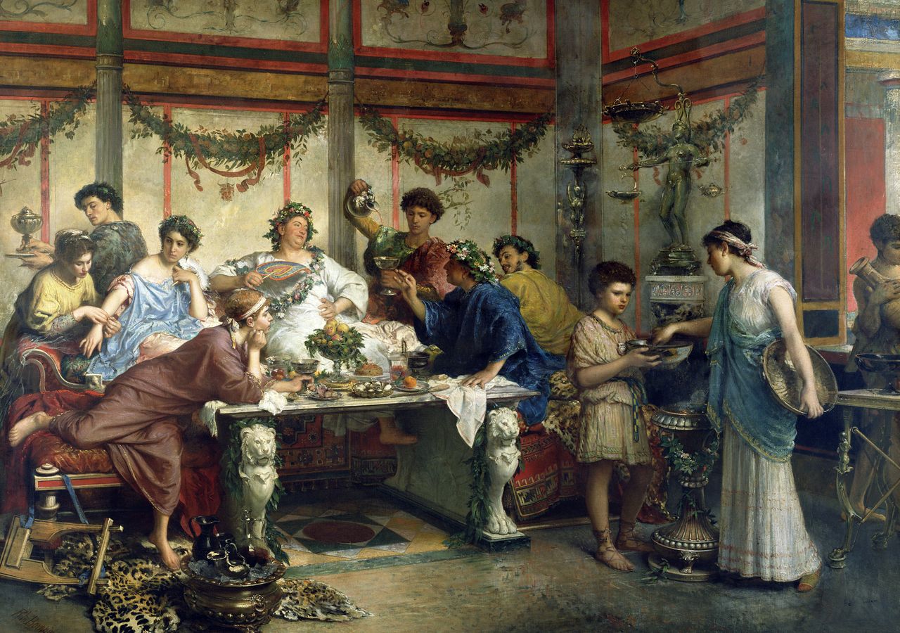 Czarna kolacja u Domicjana. Goście obawiali się najgorszego