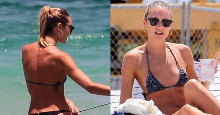 Aniołek Victoria's Secret w bikini! (ZDJĘCIA Z PLAŻY)