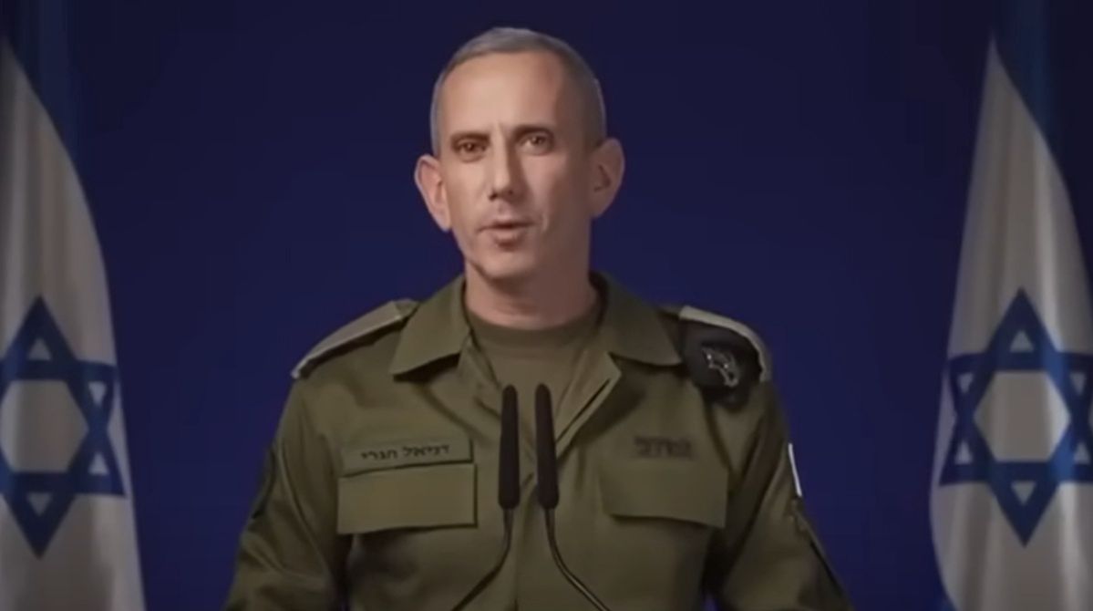 Daniel Hagari, spokesperson for the Israeli army