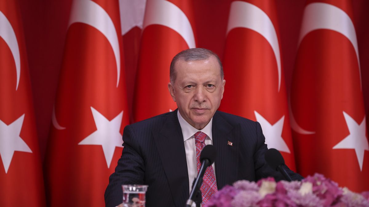 Na zdjęciu Recep Tayyip Erdogan