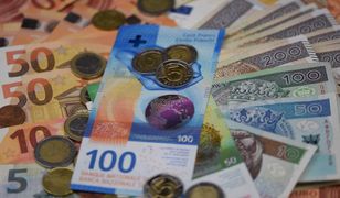 Prawie 100 zł mniej dla frankowiczów. Rata idzie w dół