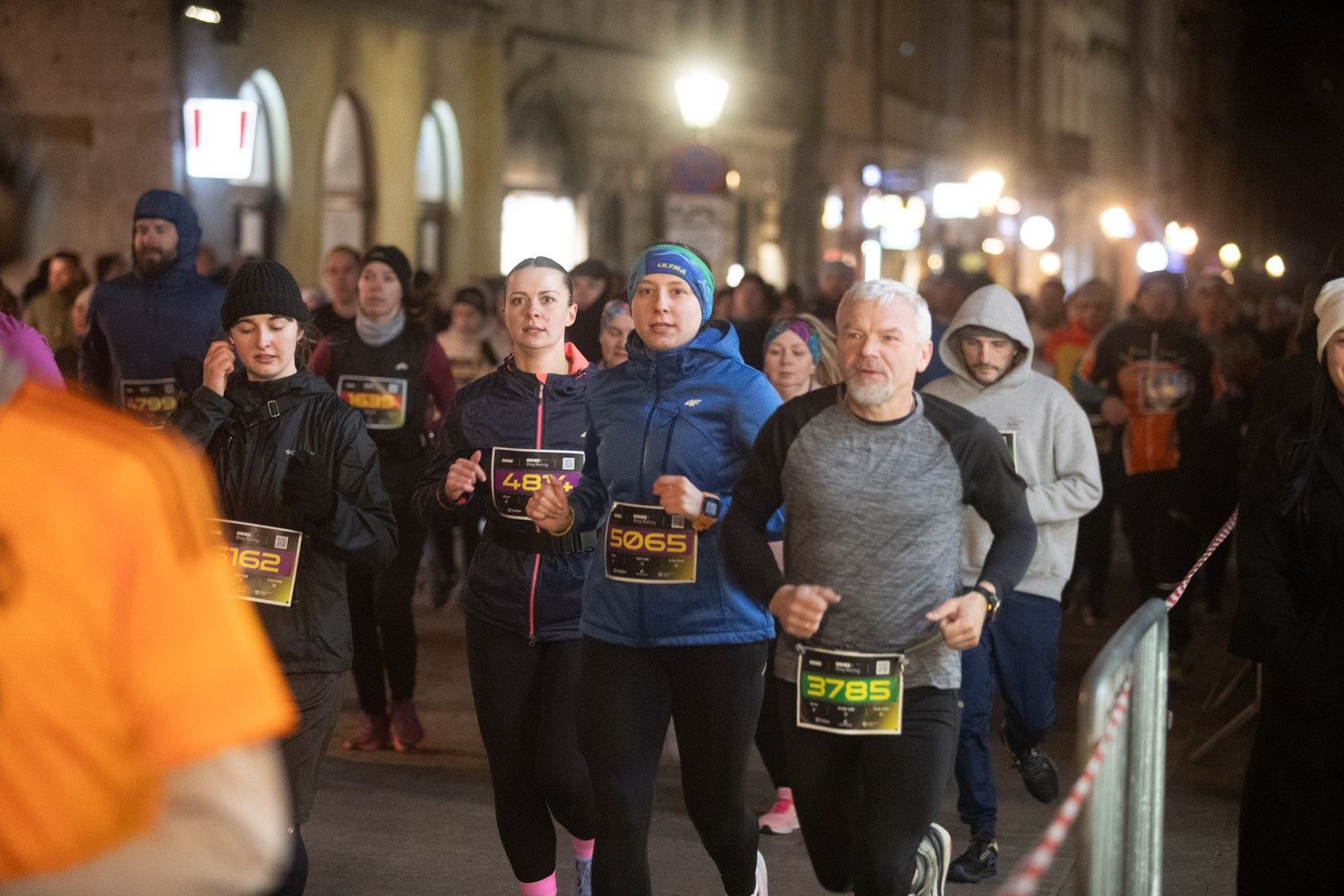 Maraton nocny - tego w Wałbrzychu nie było.