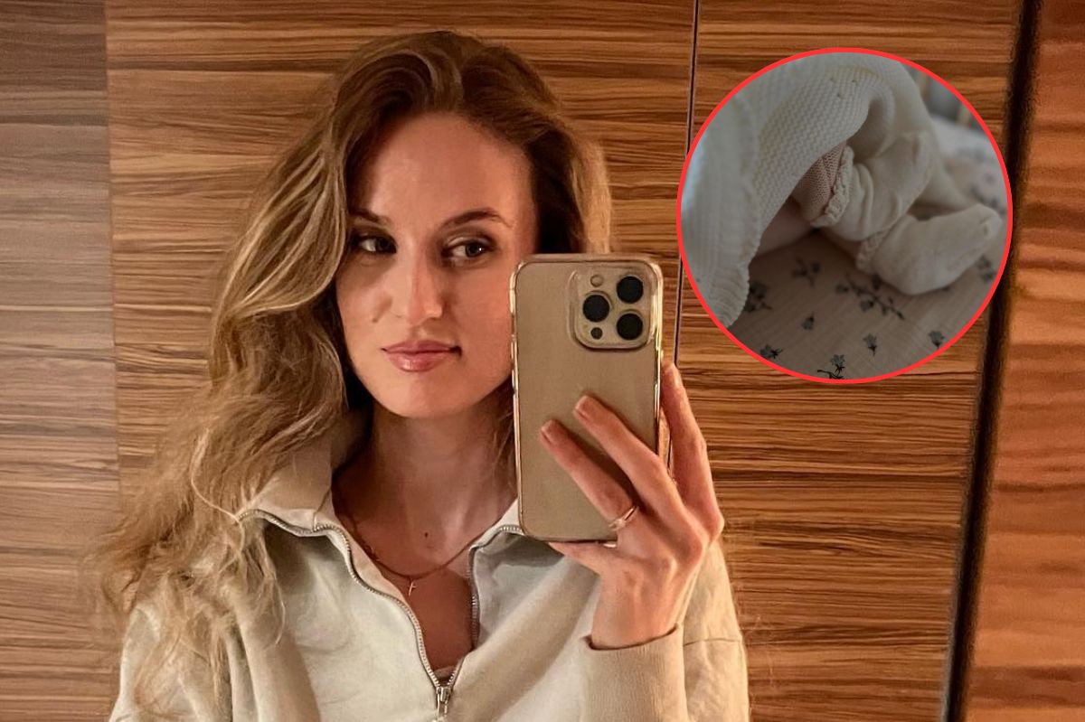 Sylwia Toczyńska urodziła! "Pani kuferkowa" z "1 z 10" pokazała zdjęcie dziecka