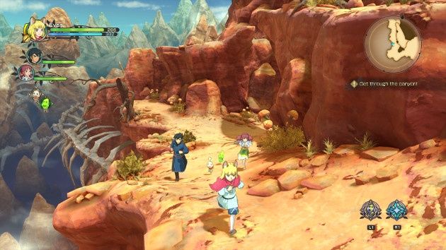 Ni no Kuni II gra screen