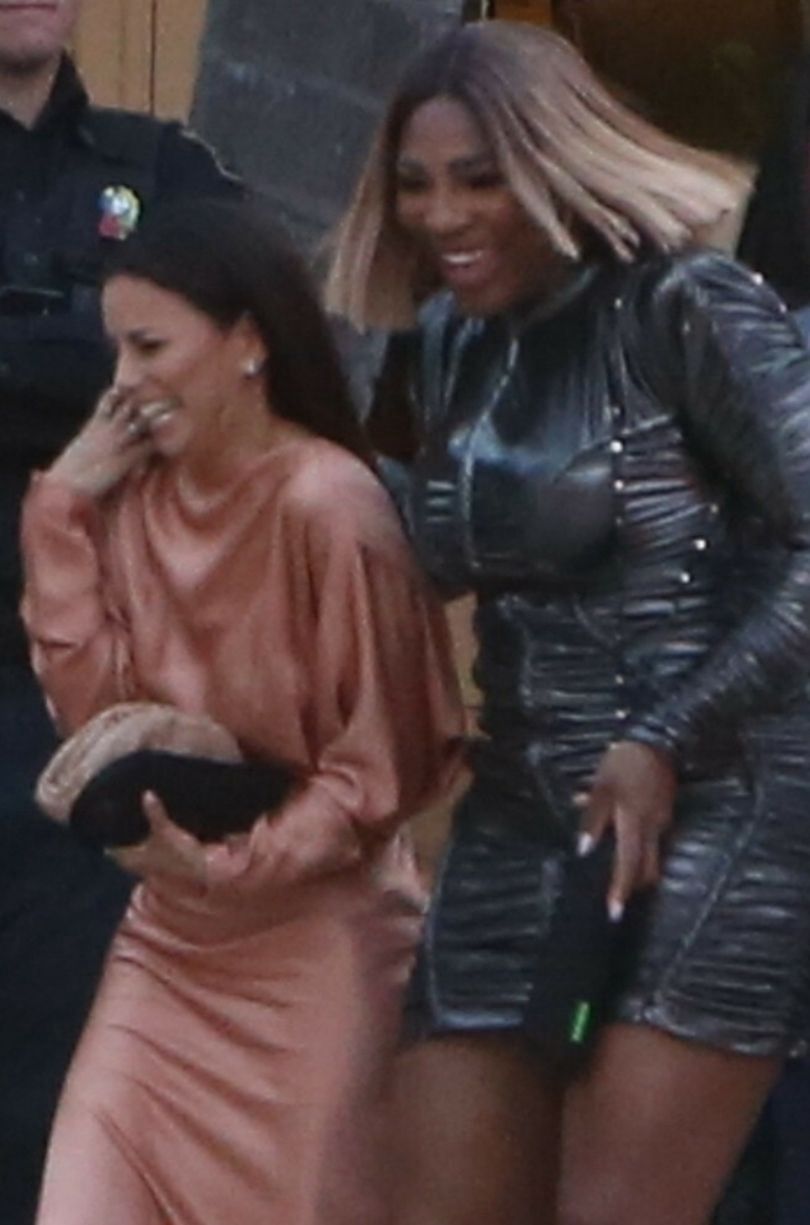 Eva Longoria i Serena Williams na kolacji przed ślubem Brooklyna Beckhama i Nicoli Peltz