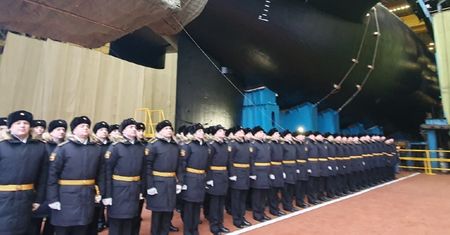 Rosja zwodowała nowy strategiczny okręt podwodny. Kniaź Pożarski to ósma taka jednostka