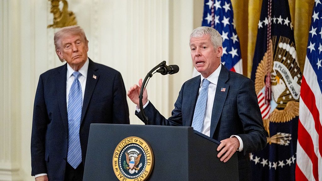 President Trump Hosts Small Business Summit
Chris Wright, US energy secretary, right, and US President Donald Trump during a small business summit in the East Room of the White House in Washington, DC, US, on Monday, May 4, 2026. Trump said he's looking forward to meeting Chinese counterpart Xi Jinping, signaling that his plans for the high-stakes summit are still on despite fresh tensions between the world's two largest economies. Photographer: Daniel Heuer/Bloomberg via Getty Images
Bloomberg
north american, u.s. government, us, 2026uspolitics, the white house, americas, u.s.a., american, united states of america, government news, business news