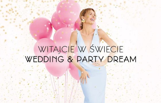 Firma Izabeli Janachowskiej po rebrandingu działa jako Wedding &amp; Party Dream
