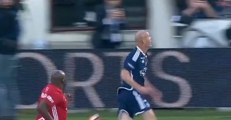 Dziennikarz rozmawiał z Obraniakiem, ale co robił Zidane?