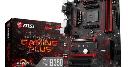 MSI B350 Gaming Plus - ekonomiczna płyta dla graczy pod AMD Ryzen