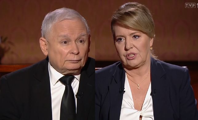 TVP zrobiła to celowo? Podczas wywiadu Holeckiej z Kaczyńskim zabrakło jednego