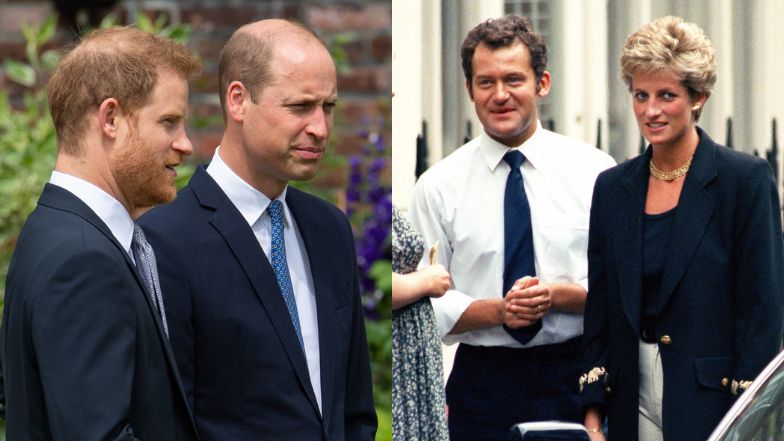 William i Harry spotkali się z lokajem księżnej Diany. Chcieli zachować to w sekrecie