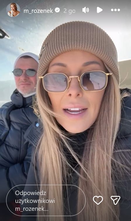 Poświąteczny wypoczynek Małgorzaty Rozenek