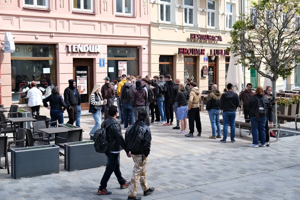 Otwarcie Tendur Kebab w Lublinie
