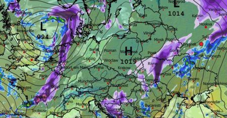 Polska w siodle barycznym. Takie będą czwartek i piątek
