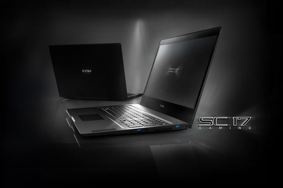 EVGA SC17 laptop