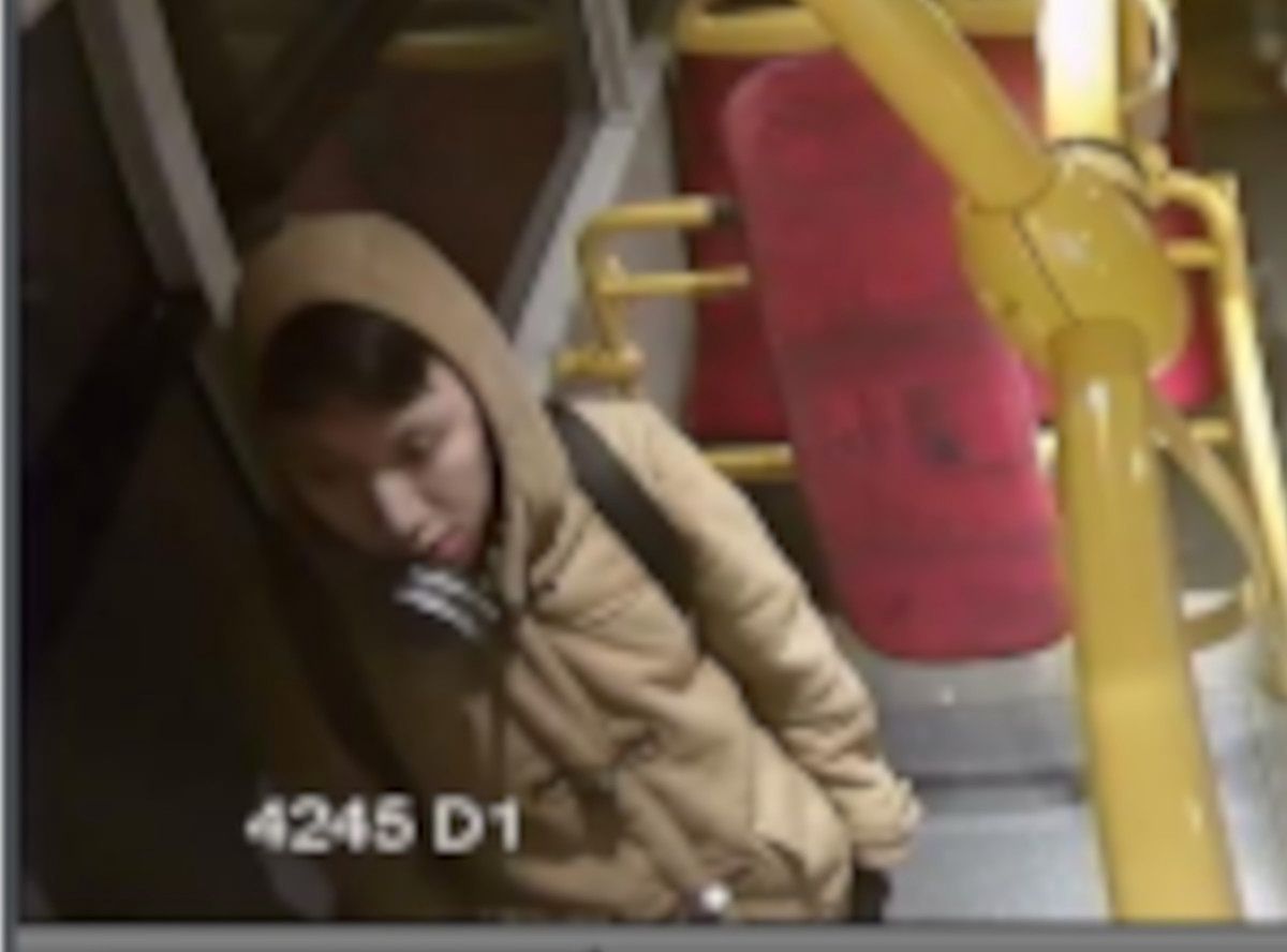 Wizerunek podejrzanego