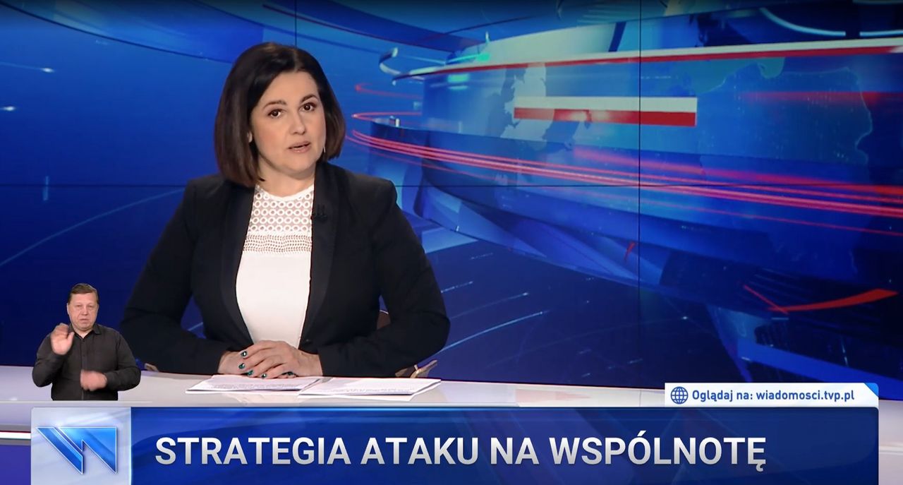 Dopiero w 20. minucie. Zaskoczenie w "Wiadomościach" TVP