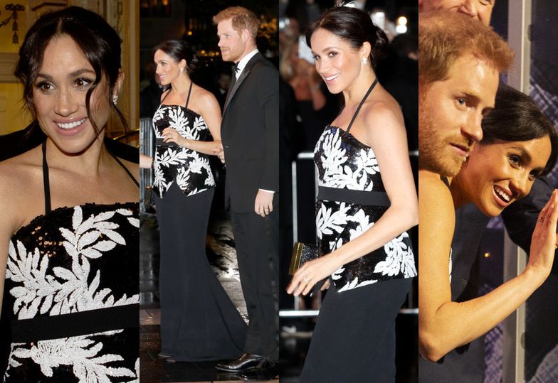 Księżna Meghan i książę Harry bawią się na Royal Variety Performance