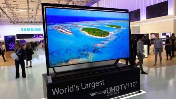 Gadżetomania na IFA 2013: widzieliśmy w akcji 110-calowy telewizor Samsung S9000 Ultra HD. Co za gigant! [wideo] 1