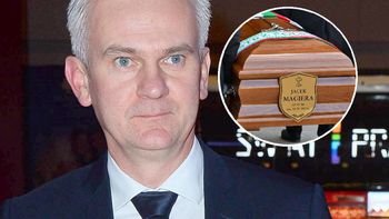 Piękny gest kibiców na pogrzebie Jacka Magiery. Wzruszający widok [ZDJĘCIA]