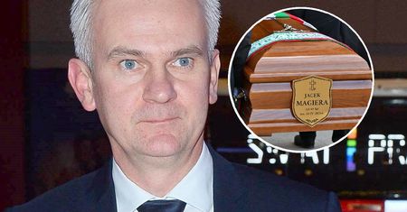 Piękny gest kibiców na pogrzebie Jacka Magiery. Wzruszający widok [ZDJĘCIA]
