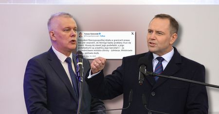 Siemoniak o Nawrockim. "Nie jest cesarzem"