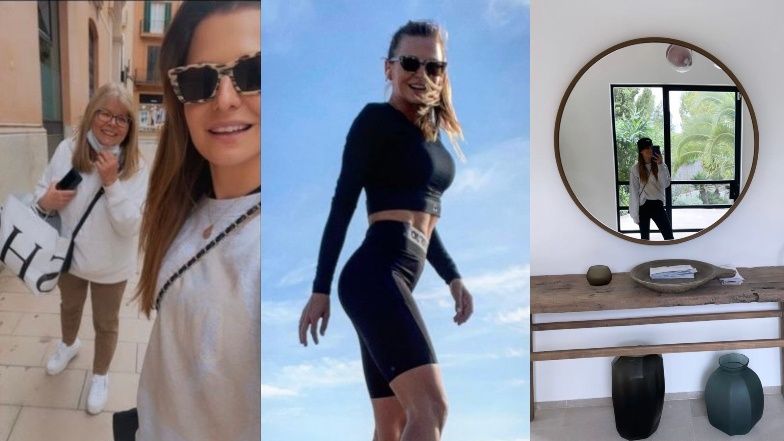 Anna Lewandowska na wakacjach z mamą