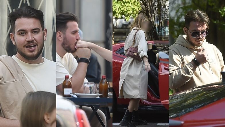 Mateusz Raduszewski na randce z ukochaną