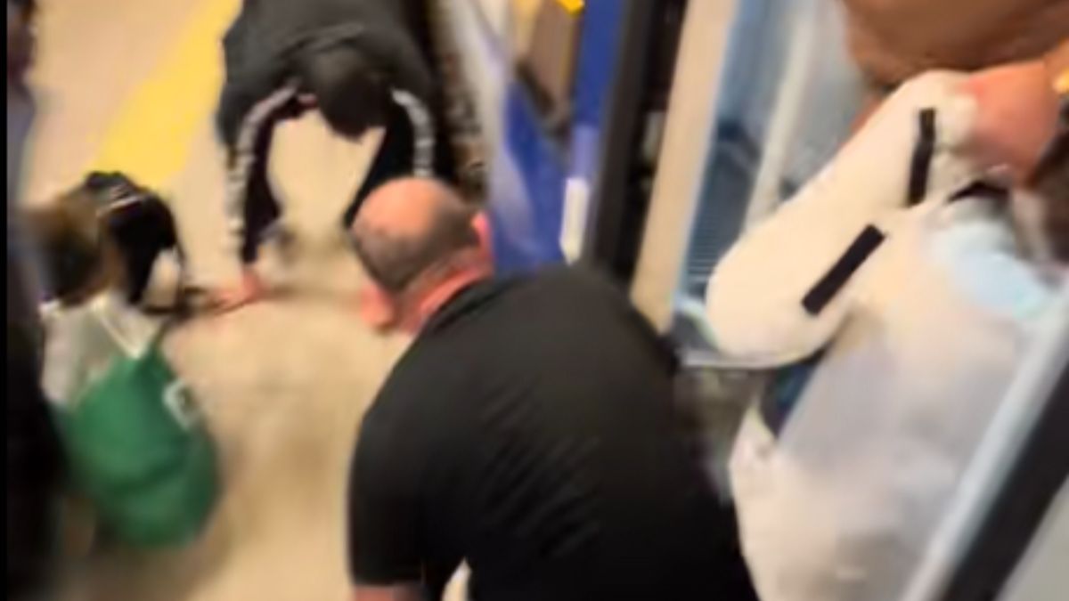 Szokujące sceny w Krakowie.