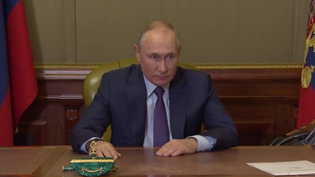 Władimir Putin na spotkaniu ws. ataku na Most Krymski