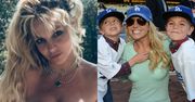 Britney Spears publikuje zdjęcie topless i rozprawia o pewności siebie. Po chwili zwróciła się do SYNÓW